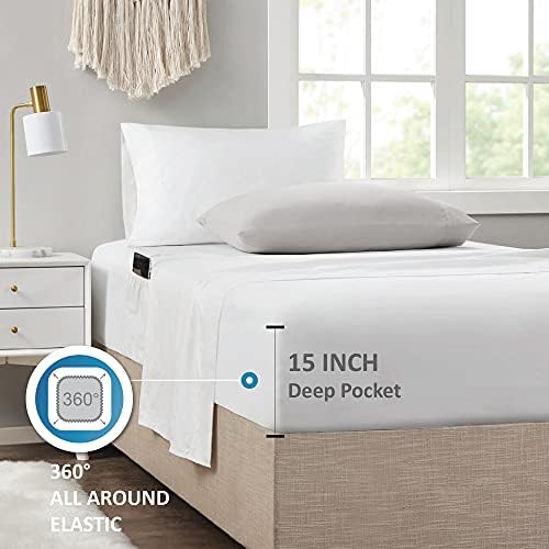Madison Park Comforter Set Leaf Yellow 6 Piece