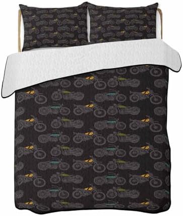 TocaHome Summer Quilt Twin XL Set with 2 Pillowcases