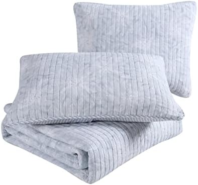 Tommy Bahama Twin Quilt Set - Reversible Cotton Bedding with Matching Sham 1