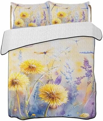 Stongaro Twin XL Quilt Set 3 Pieces Breathable Comforter 1