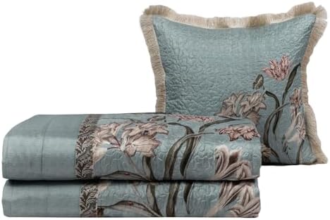 DIVA RICHE Tulip Duvet Cover Set 3pc Jade