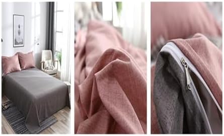 YUSIWOAL Bedroom Dormitory Luxury Bedding Set Green Super King