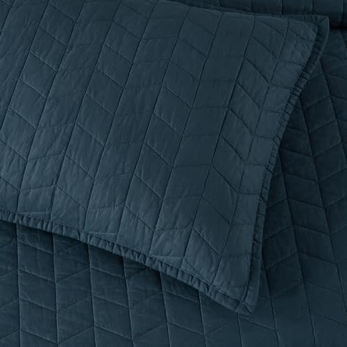 Chezmoi Collection Madrid 3-Piece Cotton Quilt Set