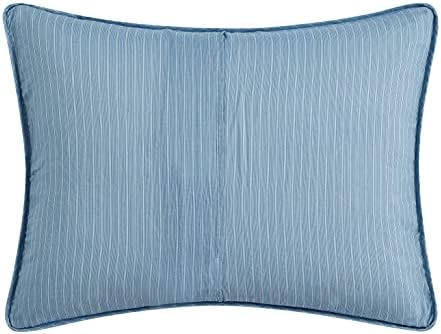 Tommy Bahama King Quilt Set - Turtle Cove Caribbean Blue