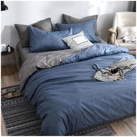 YUSIWOAL Bedroom Dormitory Luxury Bedding Set Green Super King