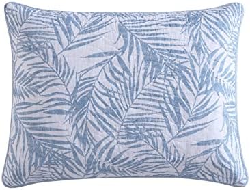 Tommy Bahama Twin Quilt Set in Medium Blue