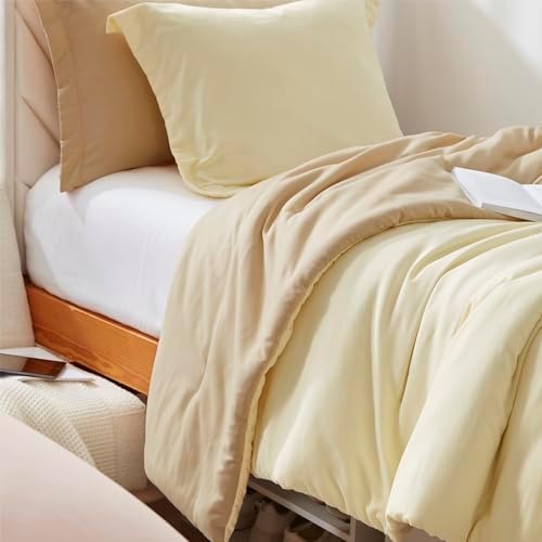 DormCo Cozy College Comforter Set - Twin XL MarzipanRutabaga