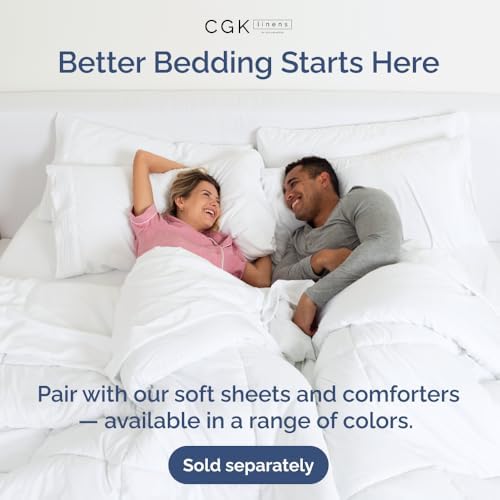 CGK Unlimited Bed Skirt Twin Size Ruffle 12 Inch Drop