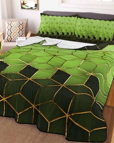 TocaHome Summer Quilt Twin XL Set with 2 Pillowcases 1