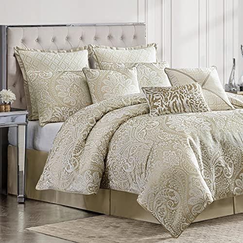 Croscill Helena King Comforter 4-Piece Set Champagne 1