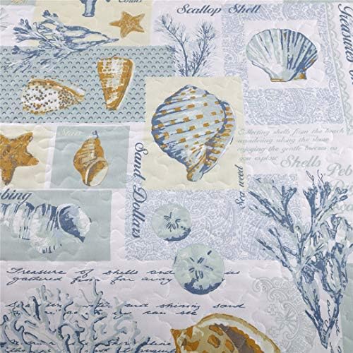 Junsey Ocean Beach Theme Quilt Set Twin Size