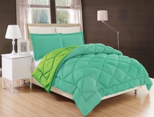 Elegant Comfort Diamond-Stitched Down Alternative Comforter Set