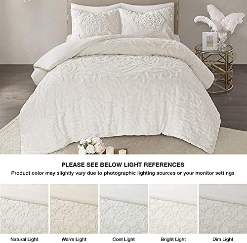 Madison Park Laetitia Tufted Cotton Chenille Comforter Set