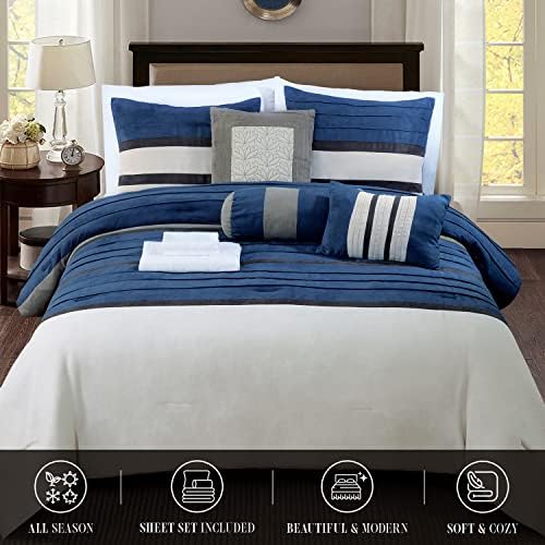 Elegant Comfort 12PC King Bed-in-a-Bag Set