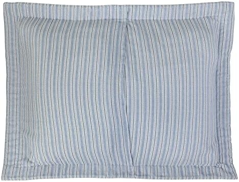 Laura Ashley Twin Quilt Set - Linley Yellow Reversible Cotton Bedding with Matching Sham