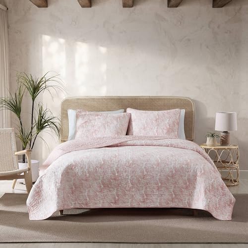 Tommy Bahama Twin Quilt Set with Reversible Design 1