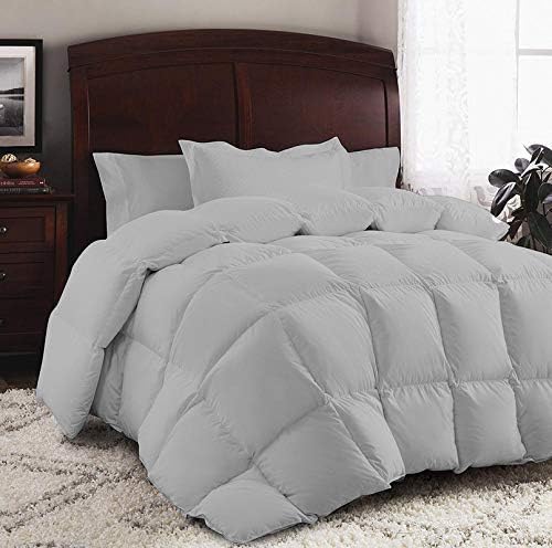 Restilon All Season Cooling Comforter Set 3PC Silver Grey Super King