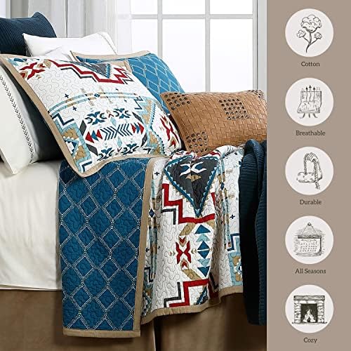 Paseo Road Spirit Valley Western Quilt Set 3 Piece