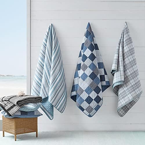 Nautica Quilt Set Jettison Grey FullQueen 1
