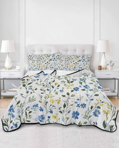 PRINT PICTURE ARTHOME Twin XL Quilt Set with Pillow Covers