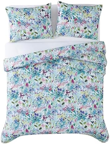 Christian Siriano Dhalia Botanical Floral Comforter Set Twin XL 1