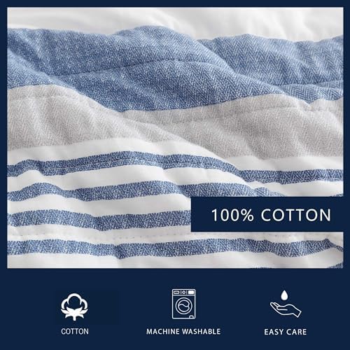 Nautica Twin Quilt Set with Matching Sham 1