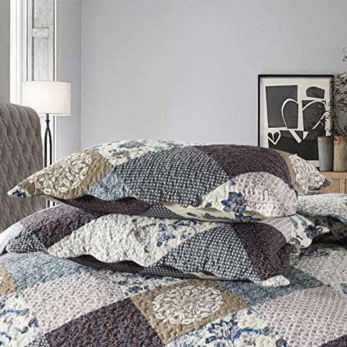 Travan 3-Piece Queen Quilt Set with Shams
