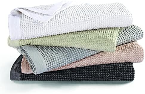 HiEnd Accents Stonewashed Cotton Waffle Coverlet Set