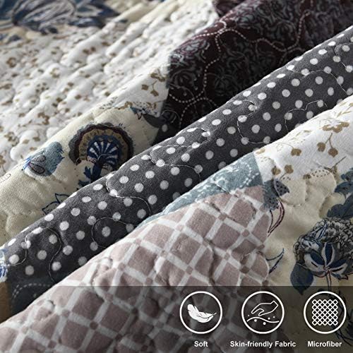Travan 3-Piece Queen Quilt Set with Shams