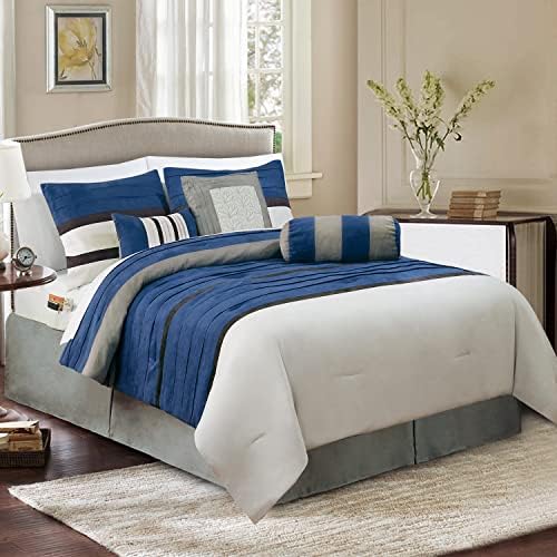 Elegant Comfort 12PC King Bed-in-a-Bag Set