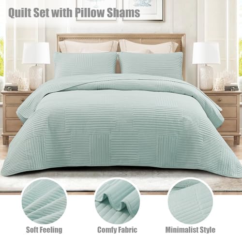 Whale Flotilla Ultra Soft California King Quilt Bedding Set