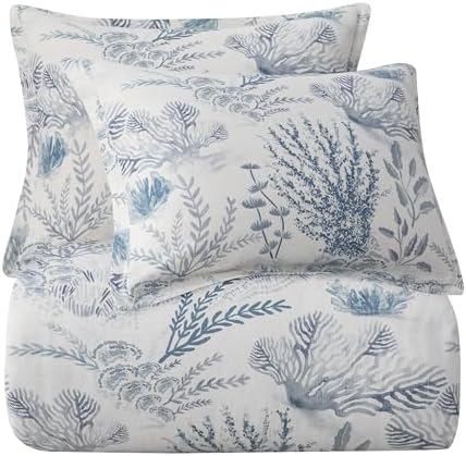 HiEnd Accents Oceania Coastal Comforter Set 3 Piece Super Queen