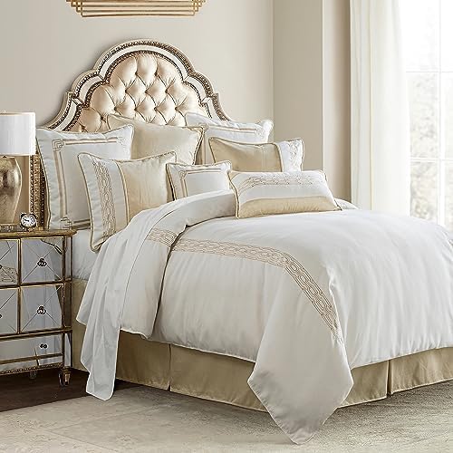 HiEnd Accents Hollywood 4 Piece Super Queen Comforter Set