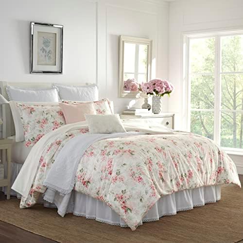 Laura Ashley King Comforter Set Wisteria Pink