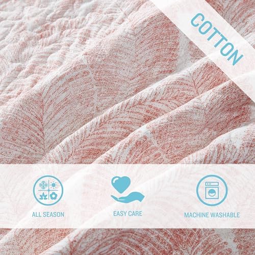 Tommy Bahama Twin Quilt Set with Reversible Design 1