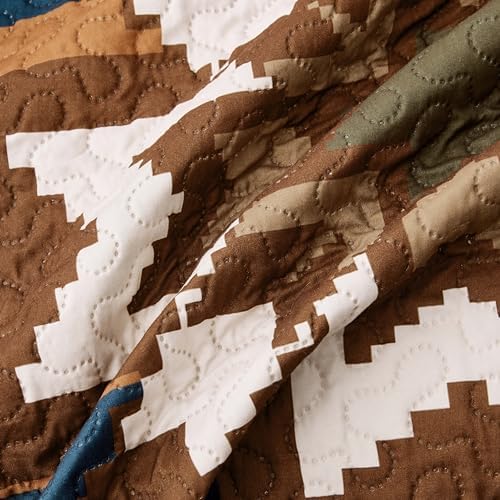 Notepure Southwestern Quilt Set 3 Piece Queen Size
