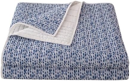 HiEnd Accents Indigo Staccato Coastal Quilt Set 3 Piece 1