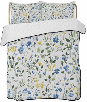 PRINT PICTURE ARTHOME Twin XL Quilt Set with Pillow Covers