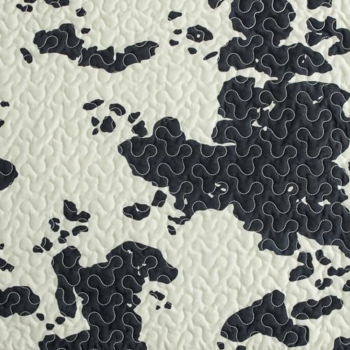 Clara Cow Print Quilt Set 3 Piece King Size