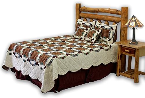 Patch Magic Quilts Snowcap Fire Rings Super Queen Set