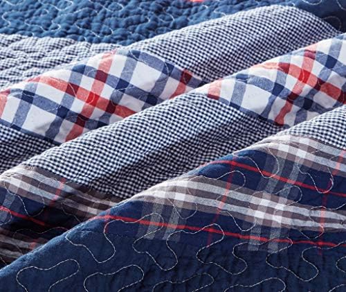 Chezmoi Collection Milton 5-Piece Quilt Set