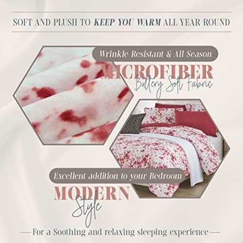 Elegant Comfort Reversible 10-Piece Tie-Dye Comforter Set