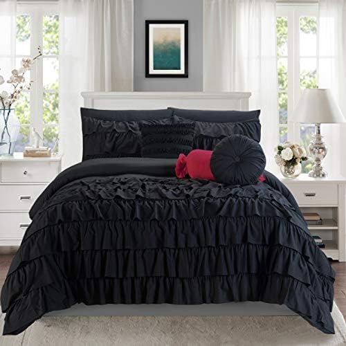 Elegant Comfort 10-Piece King Bed-in-a-Bag Set