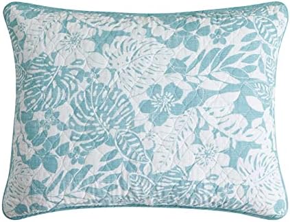 Tommy Bahama Quilt Set - Laguna Beach Aqua FullQueen
