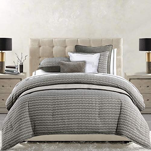 HiEnd Accents Queen Comforter Set 3 Piece Geometric Woven Jacquard