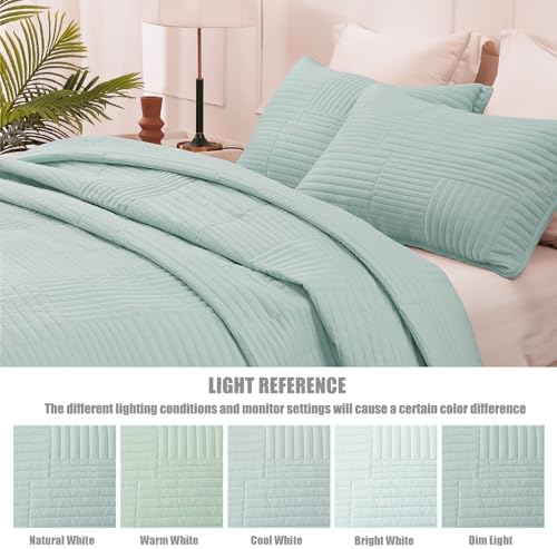 Whale Flotilla Ultra Soft California King Quilt Bedding Set