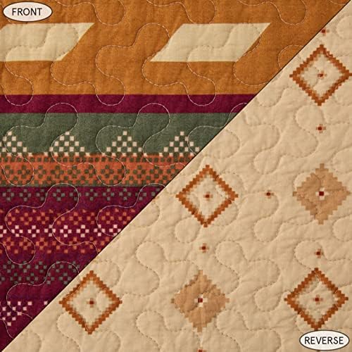 H HIEND ACCENTS Paseo Road Solace 3 Piece Quilt Set