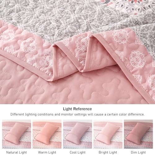 WONGS BEDDING Boho Quilt Set Queen