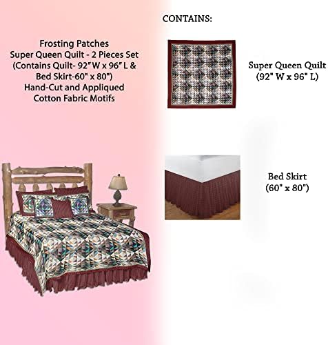 Patch Magic Frosting Patches Quilt Set - 2 Pieces