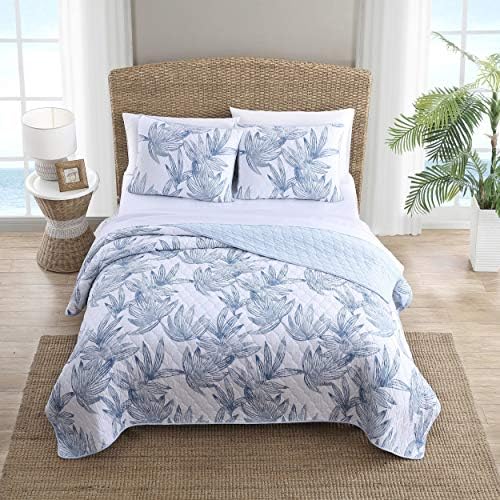Tommy Bahama Twin Quilt Set - Kayo Blue